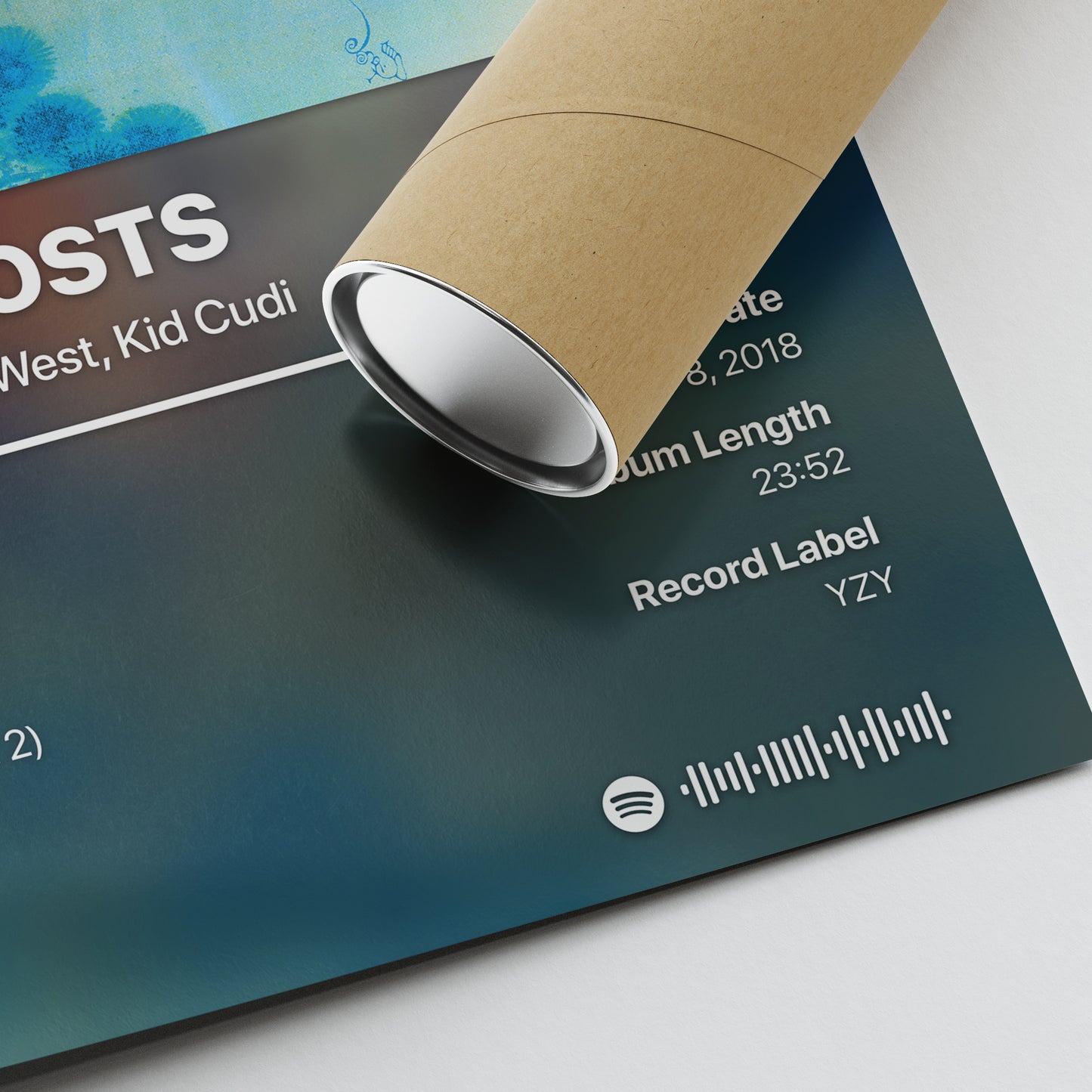 Kanye West KIDS SEE GHOSTS Album Poster