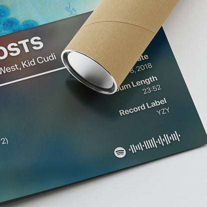 Kanye West KIDS SEE GHOSTS Album Poster
