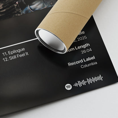 Dominic Fike Rocket Album Poster