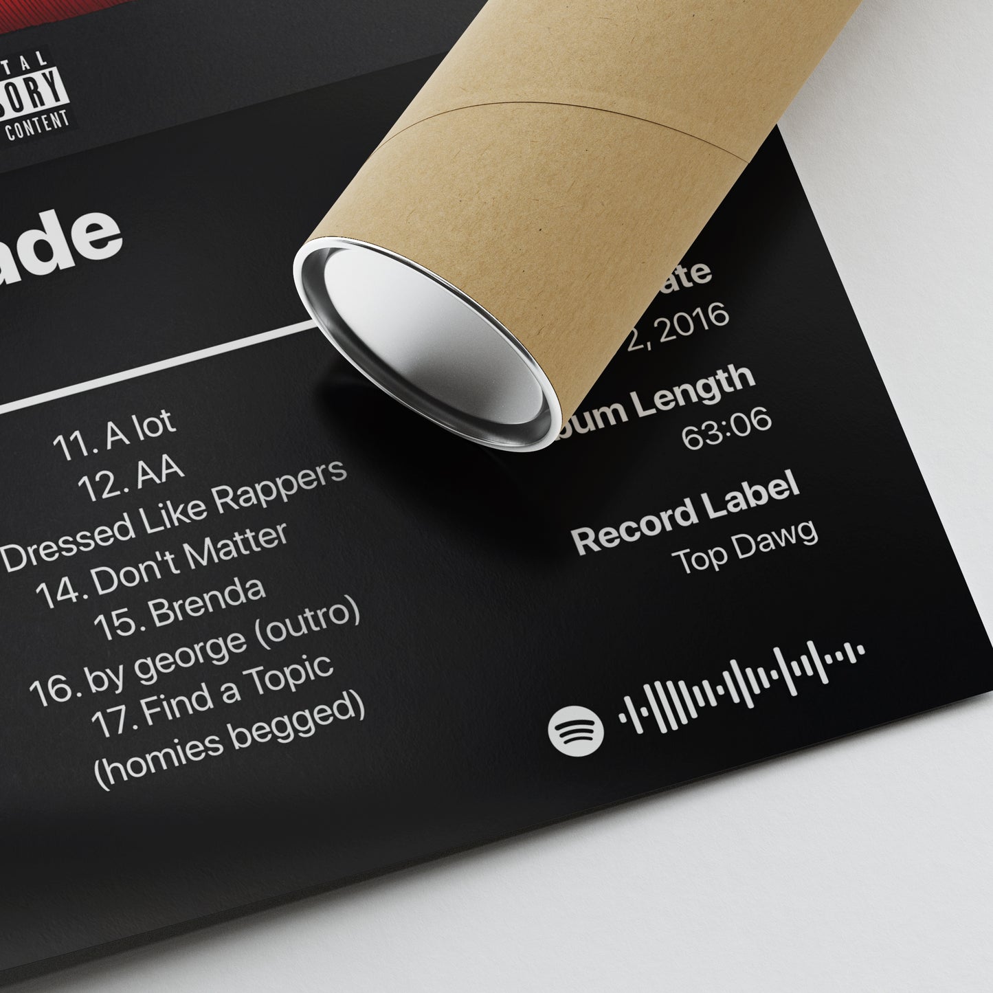 Isaiah Rashad The Sun's Tirade Album Poster