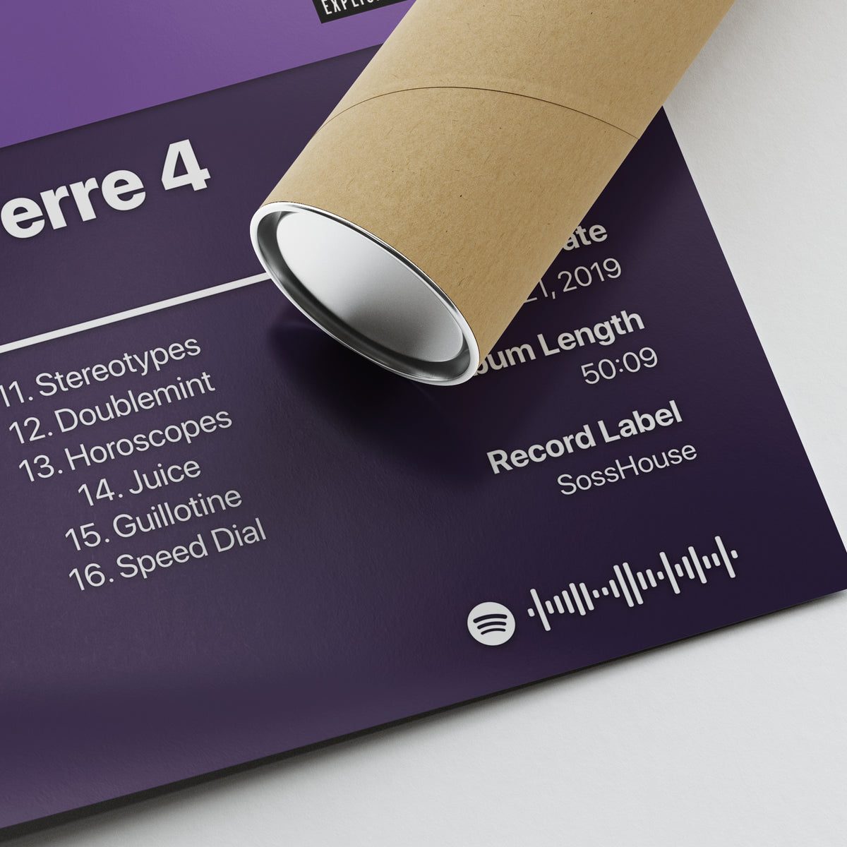 Pi'erre Bourne The Life Of Pi'erre 4 Album Poster