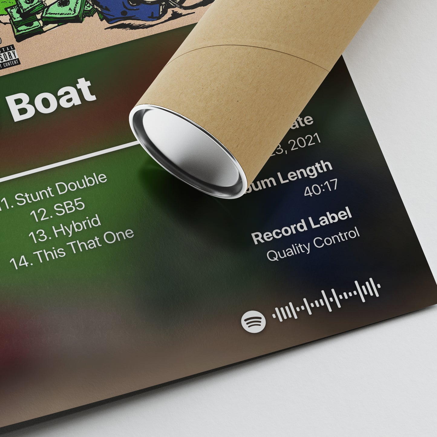 Lil Yachty Michigan Boy Boat Album Poster