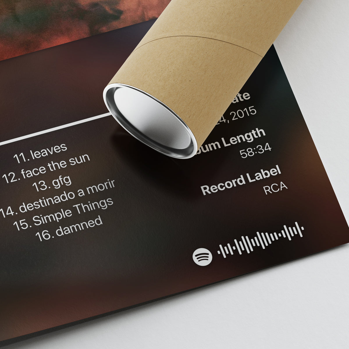 Miguel Wildheart Album Poster