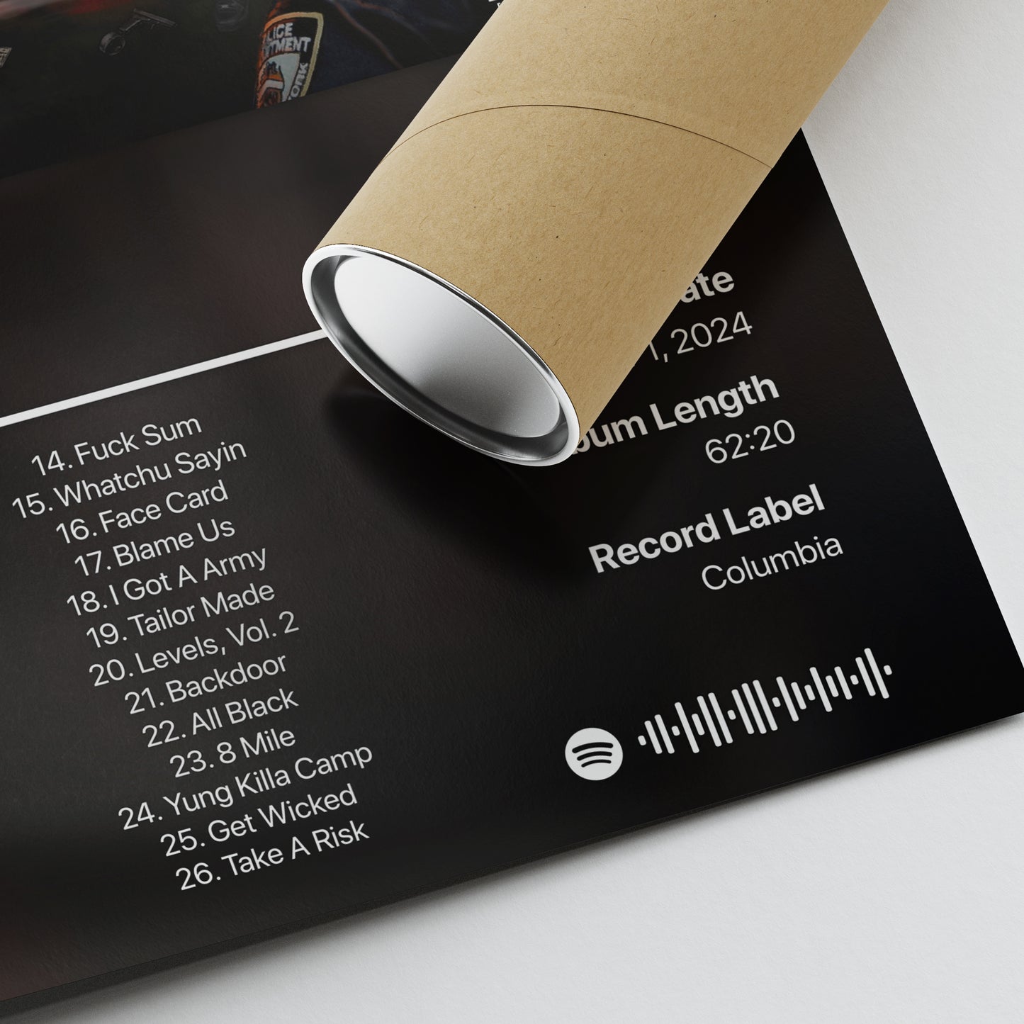 Glokk40Spaz After TTBR Album Poster