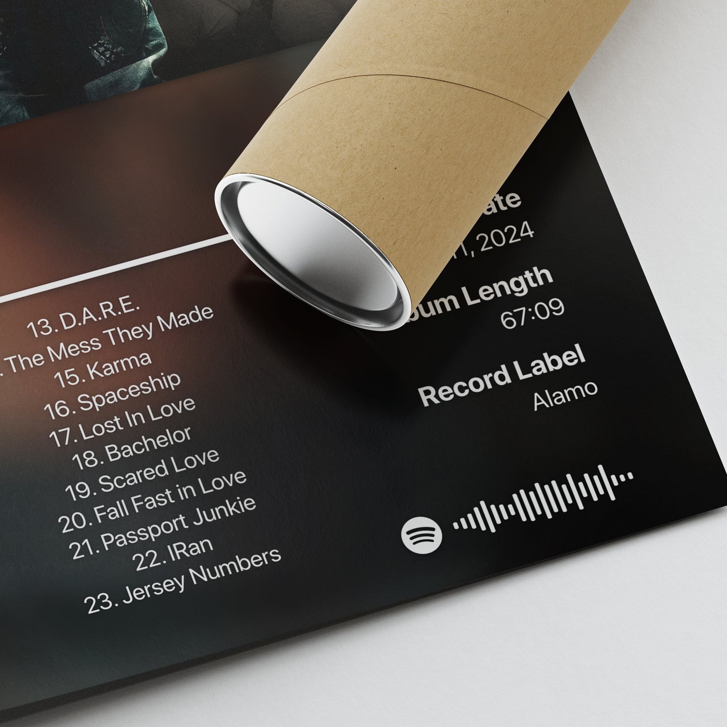 Rod Wave Last Lap Album Poster