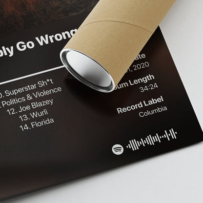 Dominic Fike What Could Possibly Go Wrong Album Poster