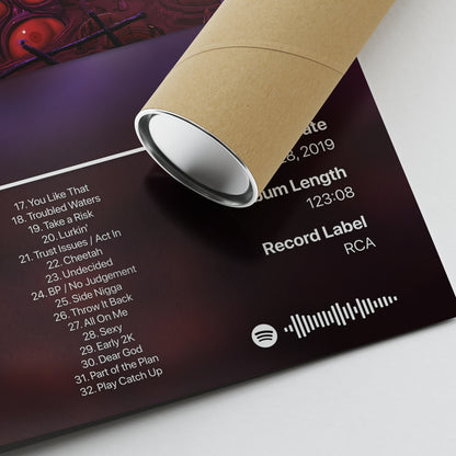 Chris Brown Indigo Album Poster