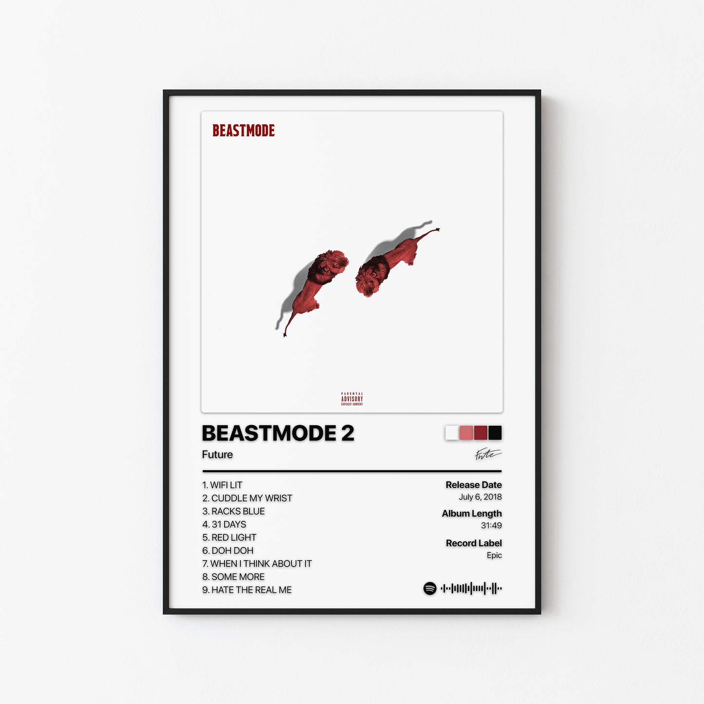 Future BEASTMODE 2 Album Poster
