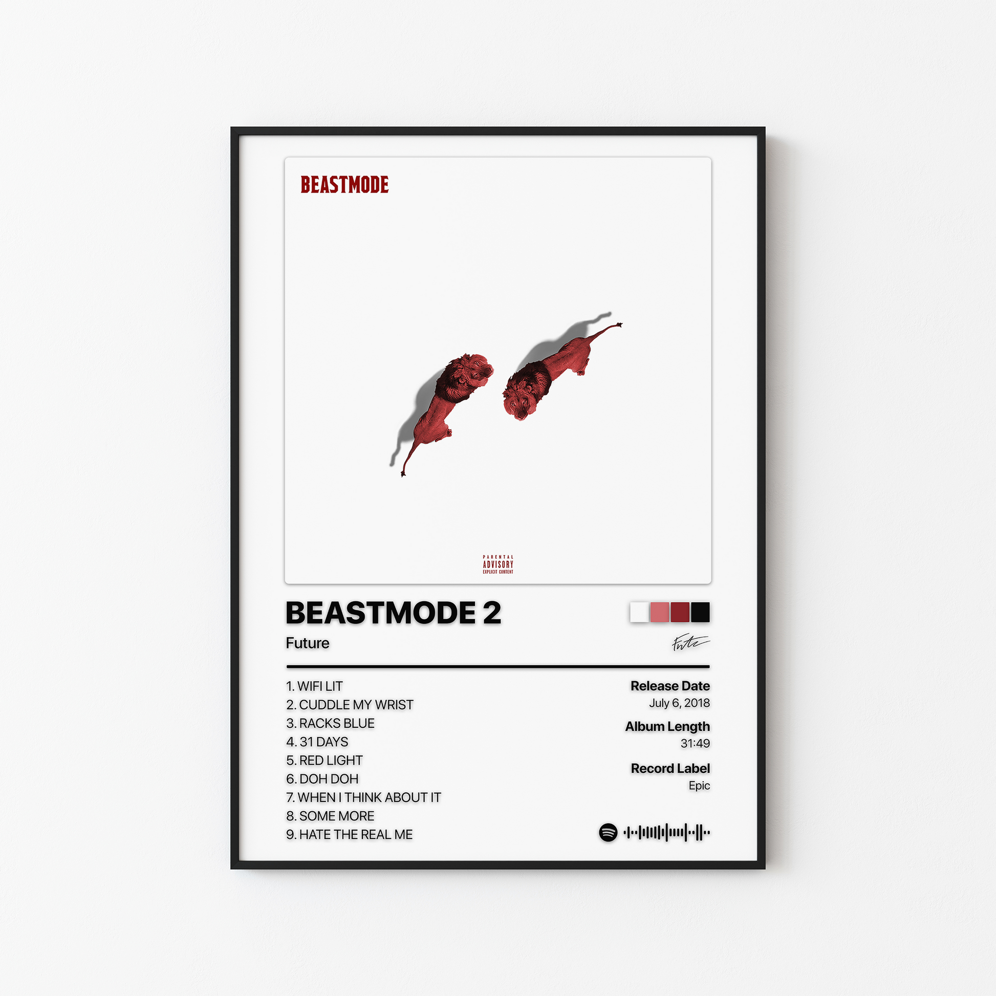 Future BEASTMODE 2 Album Poster