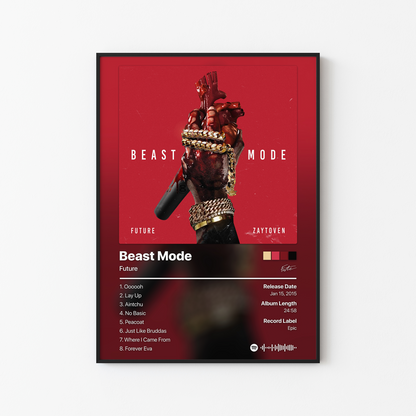 Future Beast Mode Album Poster