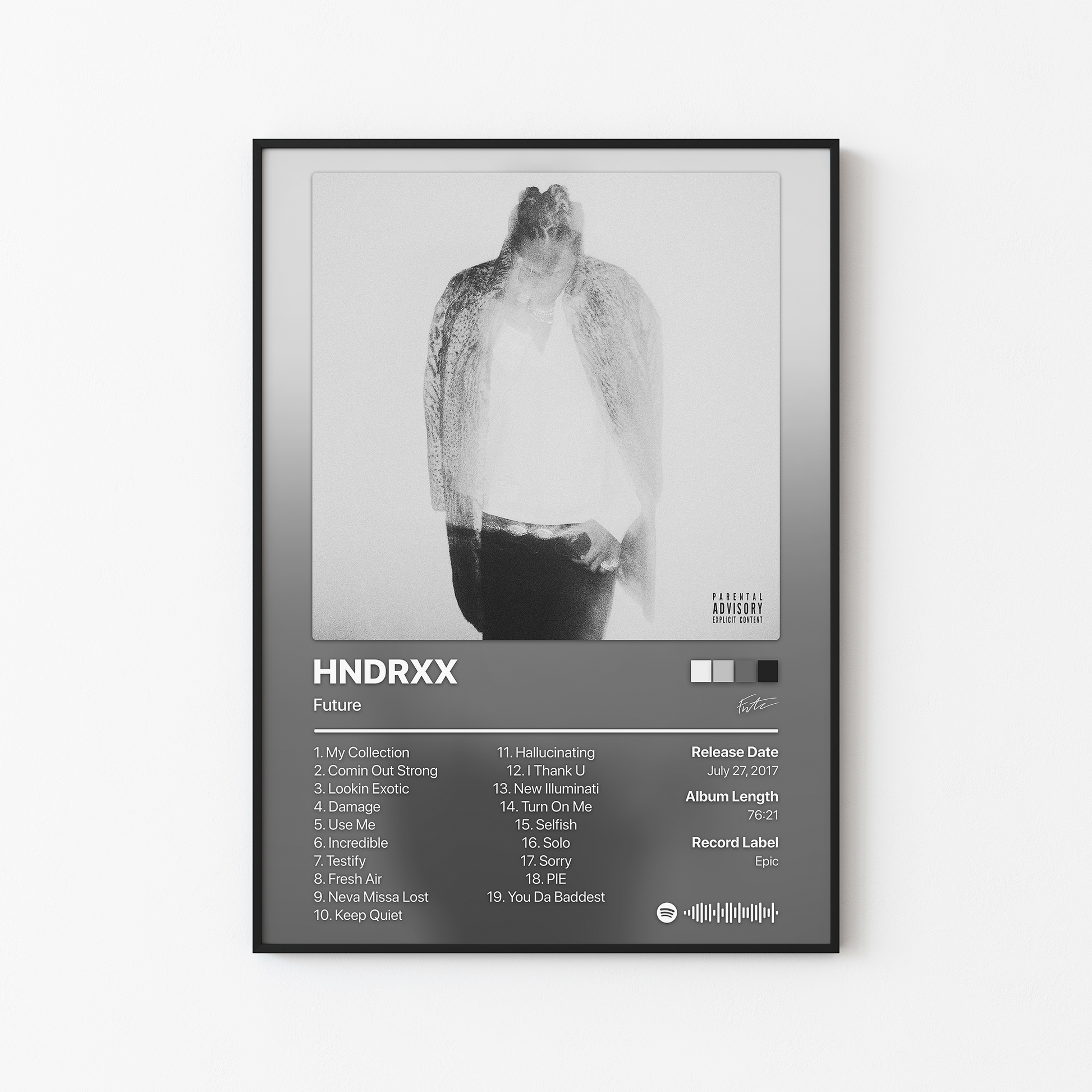 Future HNDRXX Album Poster