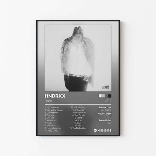 Future HNDRXX Album Poster