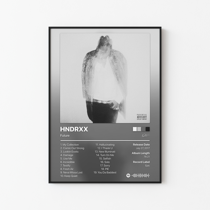Future HNDRXX Album Poster