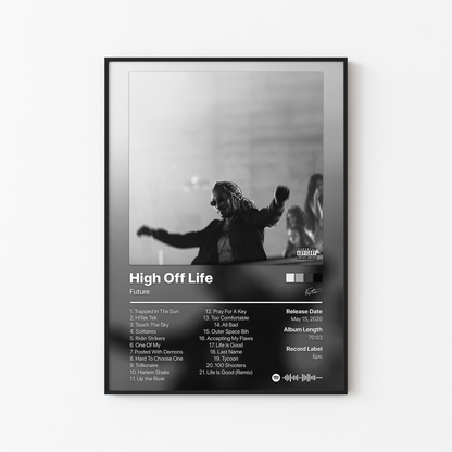 Future High Off Life Album Poster