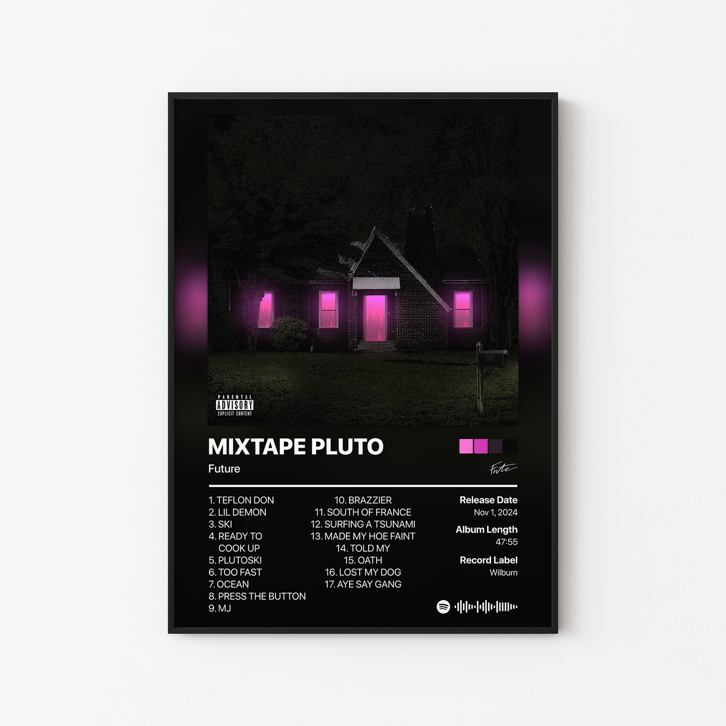 Future MIXTAPE PLUTO Album Poster