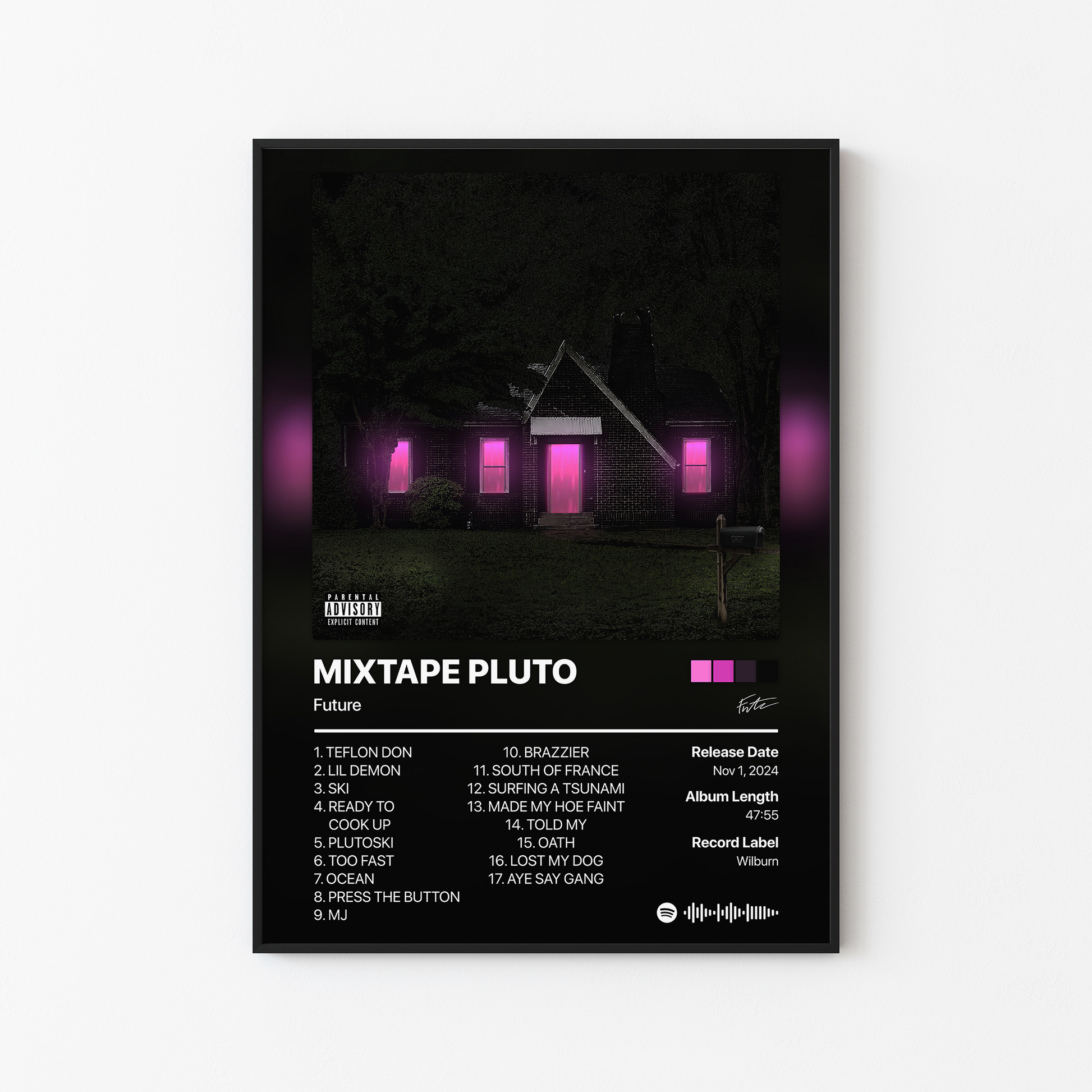 Future MIXTAPE PLUTO Album Poster