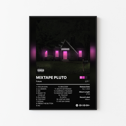 Future MIXTAPE PLUTO Album Poster