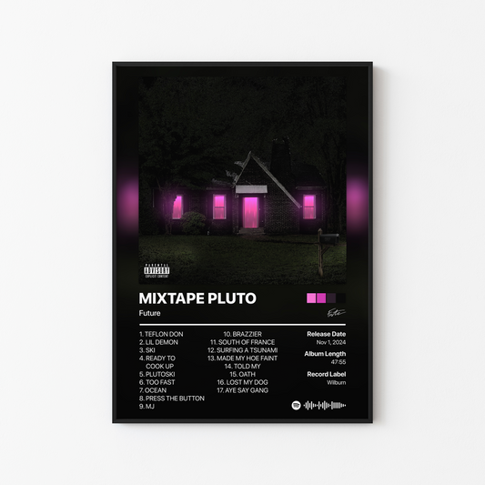 Future MIXTAPE PLUTO Album Poster