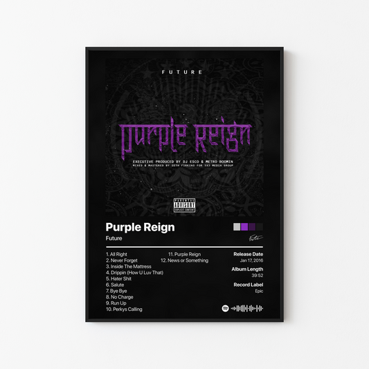 Future Purple Reign Album Poster