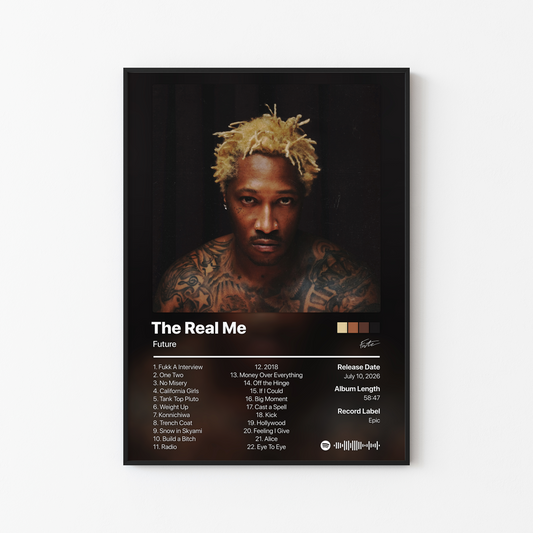 Future The Real Me Album Poster