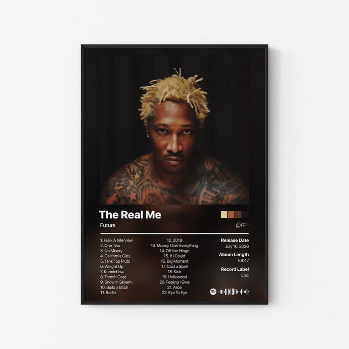 Future The Real Me Album Poster