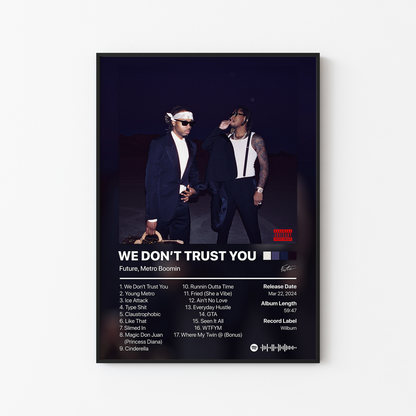 Future WE DON'T TRUST YOU Album Poster