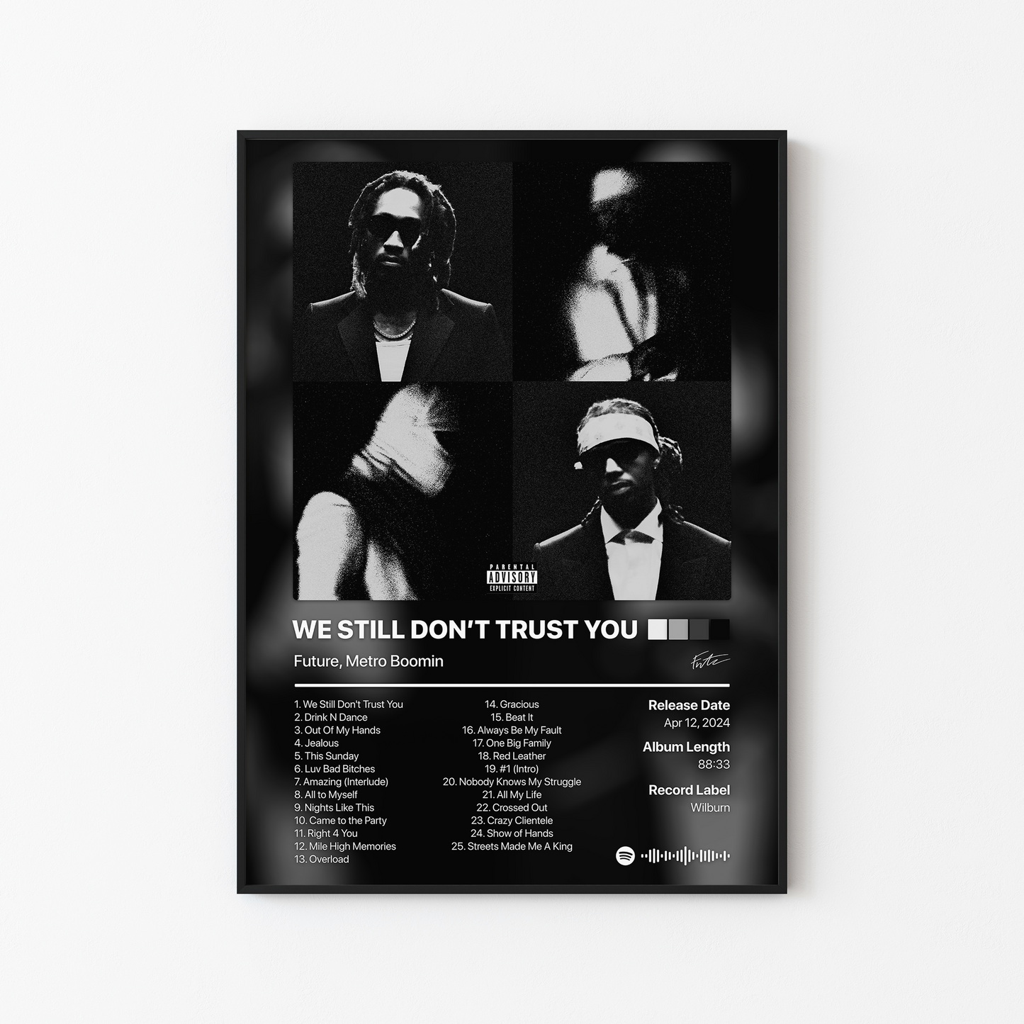 Future WE STILL DON'T TRUST YOU Album Poster