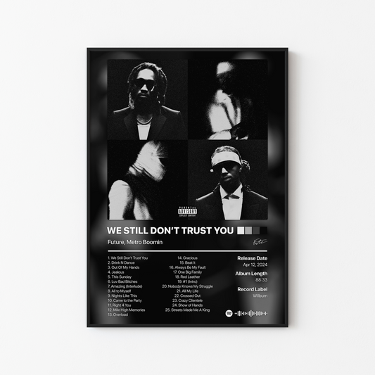 Future WE STILL DON'T TRUST YOU Album Poster