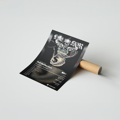 Glokk40Spaz 3vil Reflection Album Poster