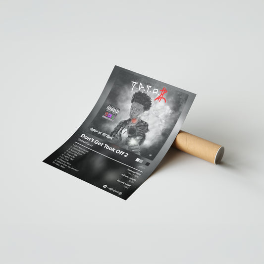 Glokk40Spaz Don't Get Took Off 2 Album Poster