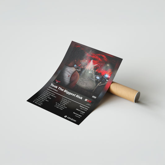 Glokk40Spaz Took The Biggest Risk Album Poster