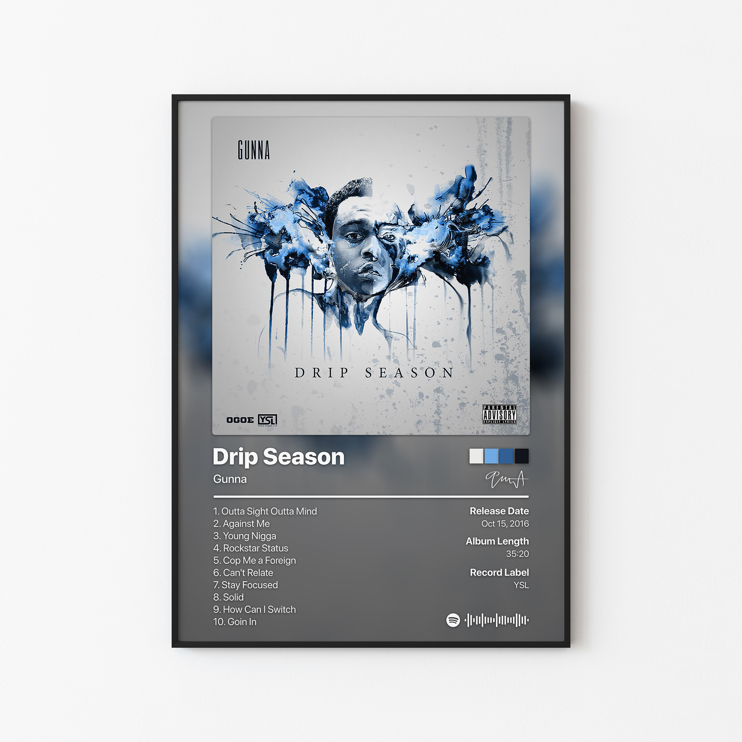 Gunna Drip Season Album Poster