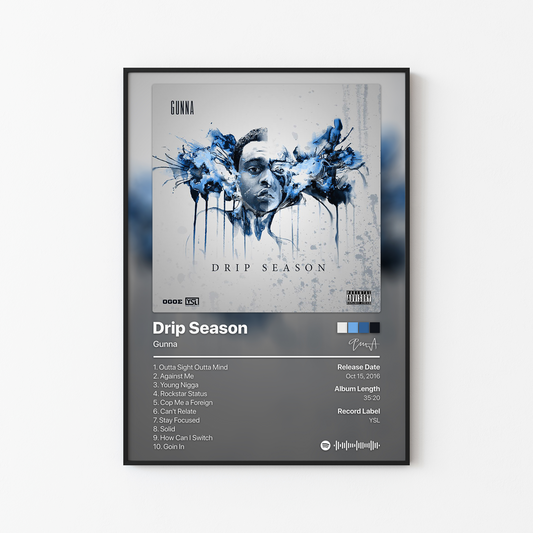 Gunna Drip Season Album Poster