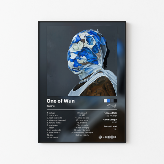 Gunna One of Wun Album Poster