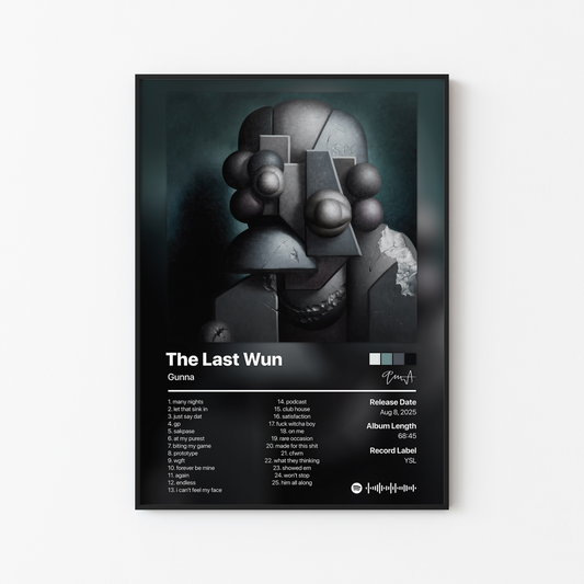 Gunna The Last Wun Album Poster
