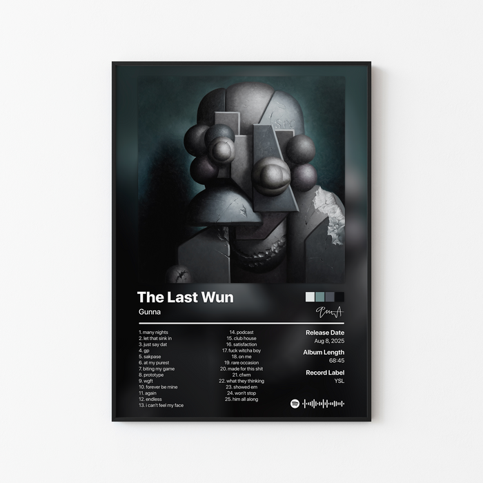Gunna The Last Wun Album Poster