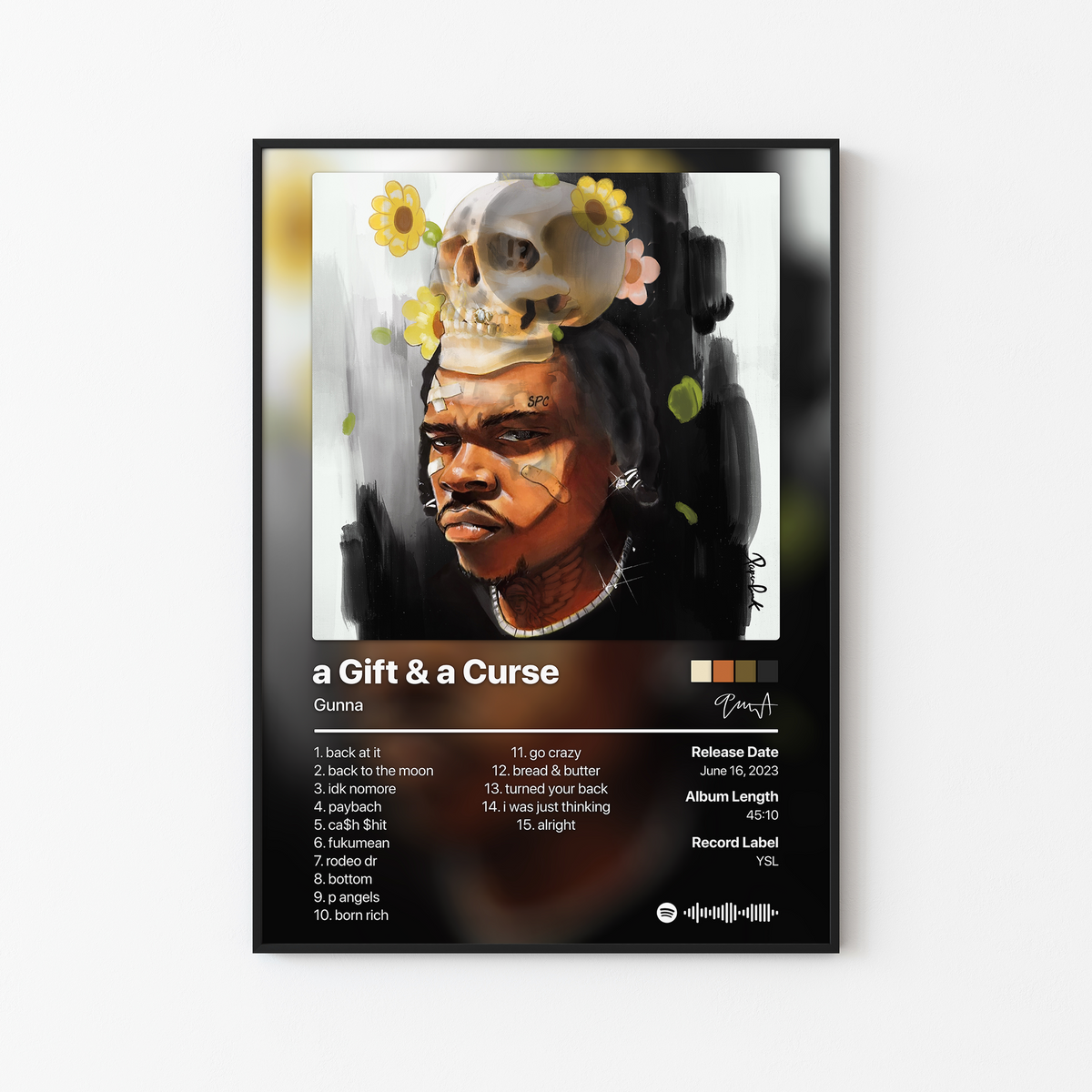 Gunna a Gift and a Curse Album Poster