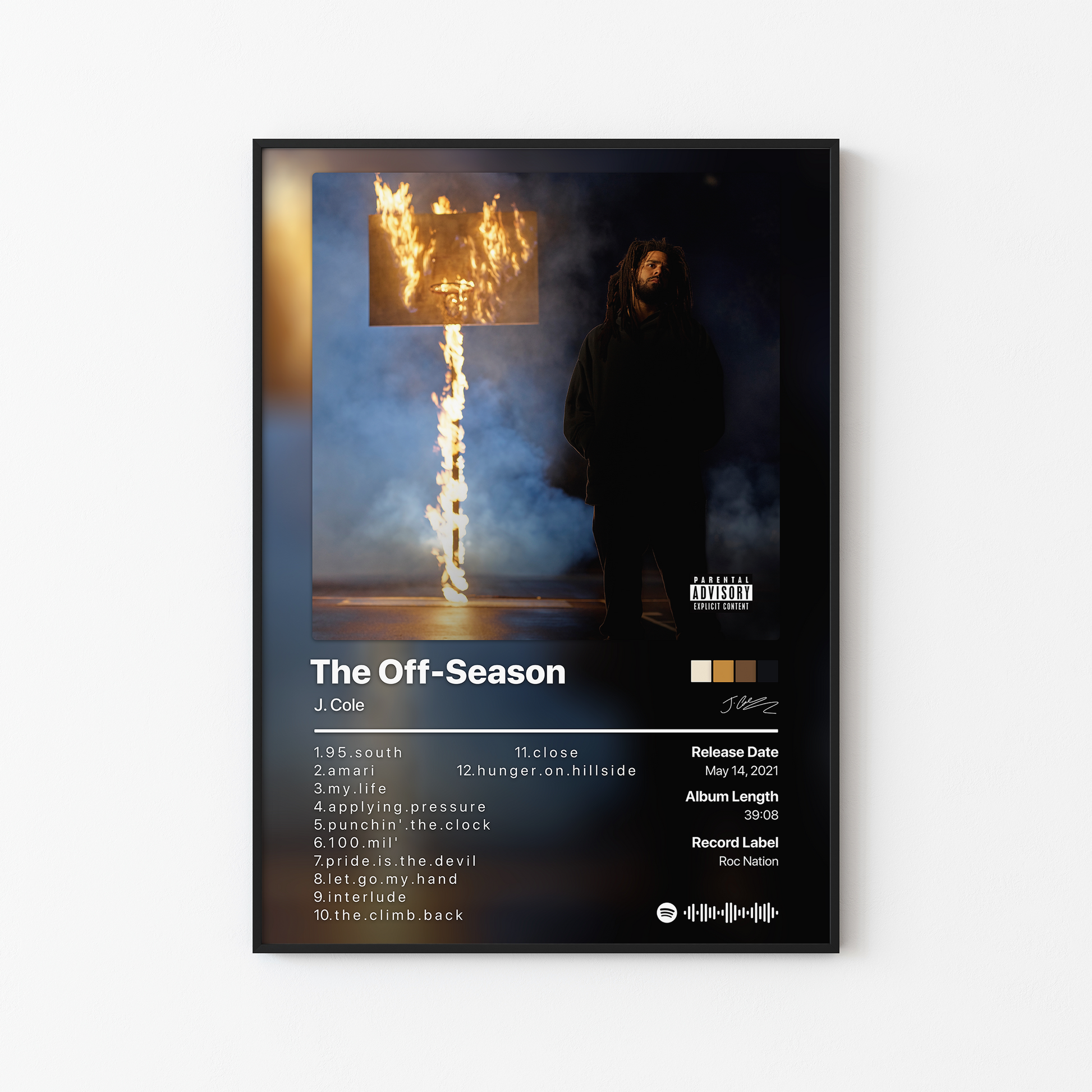 J. Cole The Off-Season Album Poster