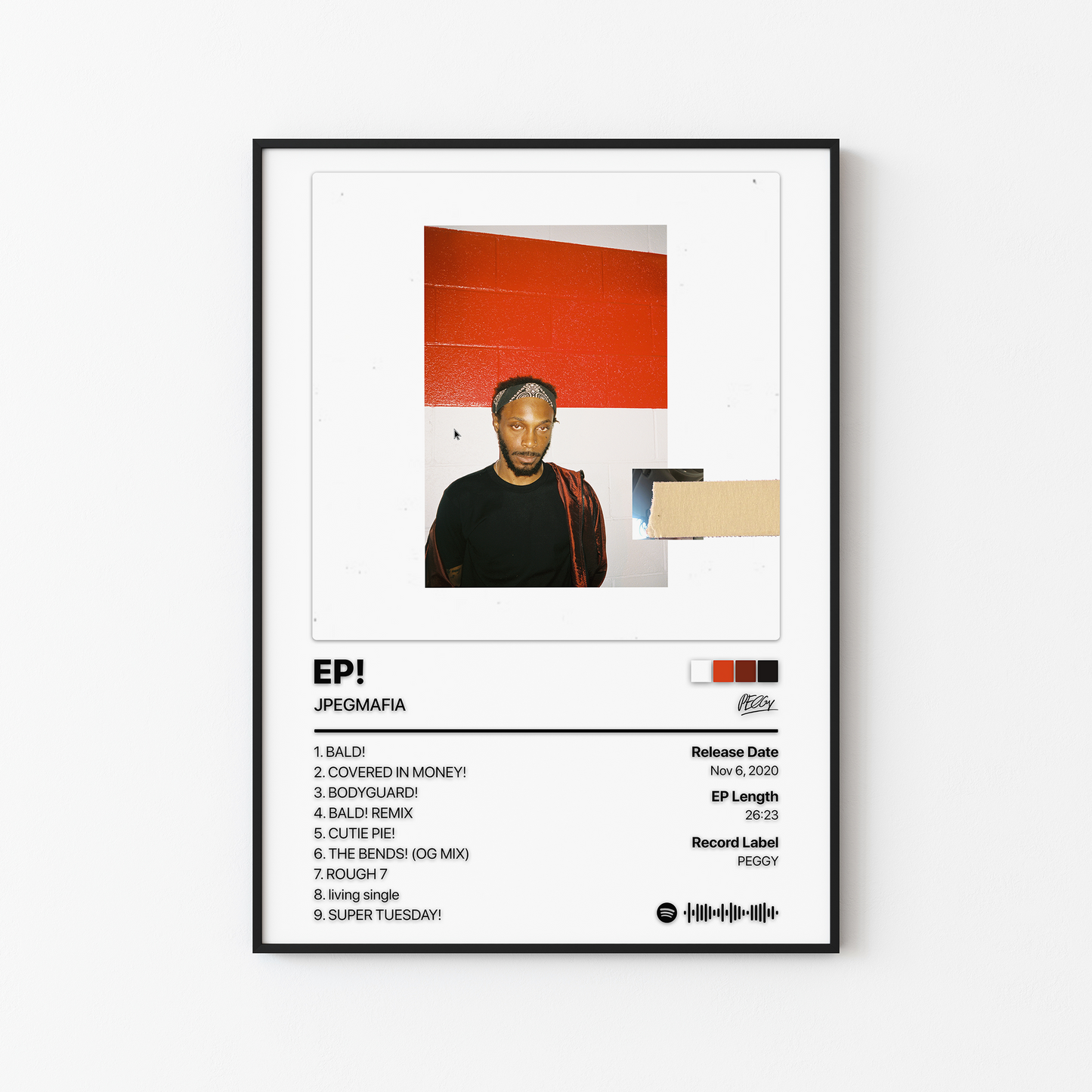 JPEGMAFIA EP! Album Poster