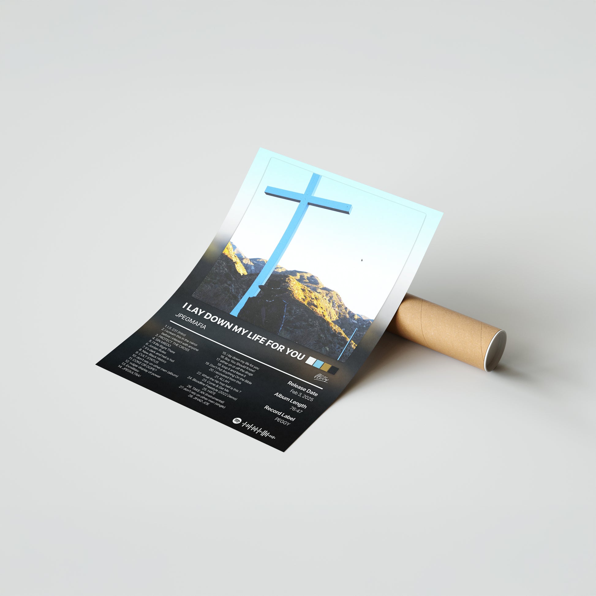 JPEGMAFIA I LAY DOWN MY LIFE FOR YOU (DIRECTOR'S CUT) Album Poster