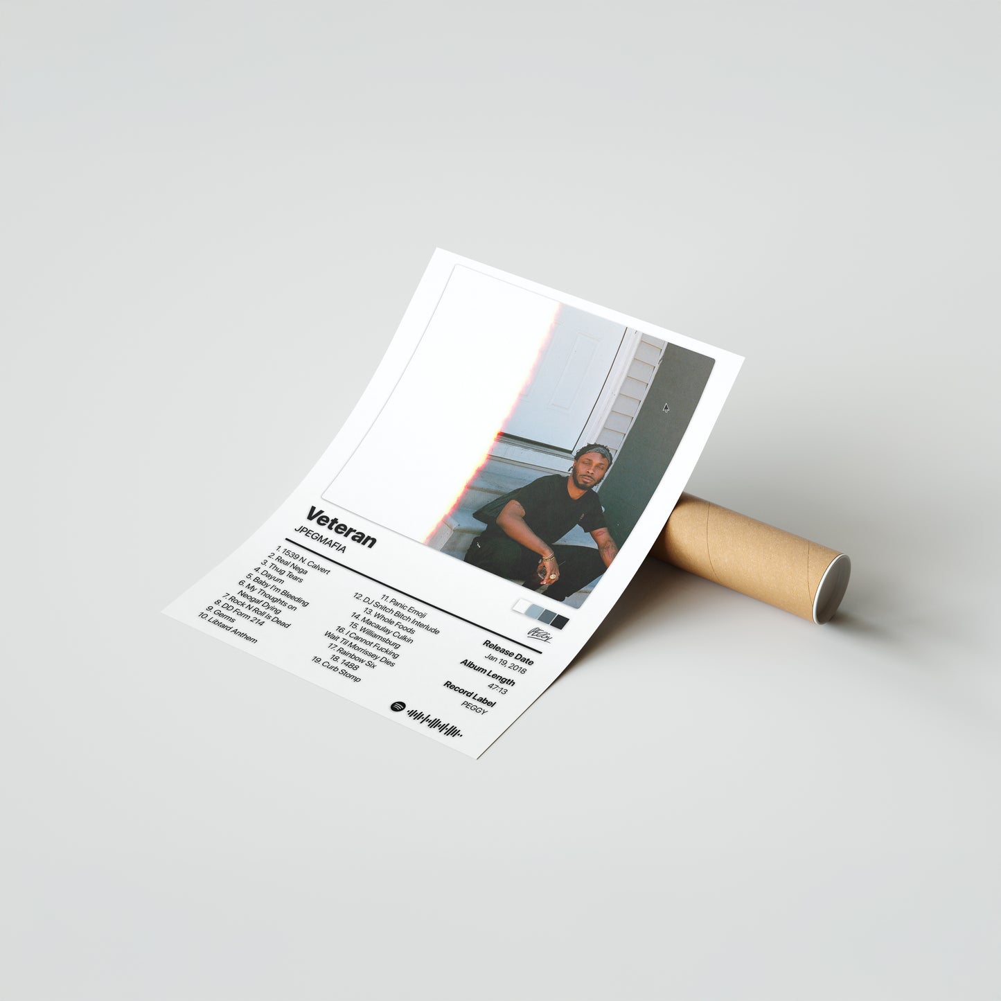 JPEGMAFIA Veteran Album Poster