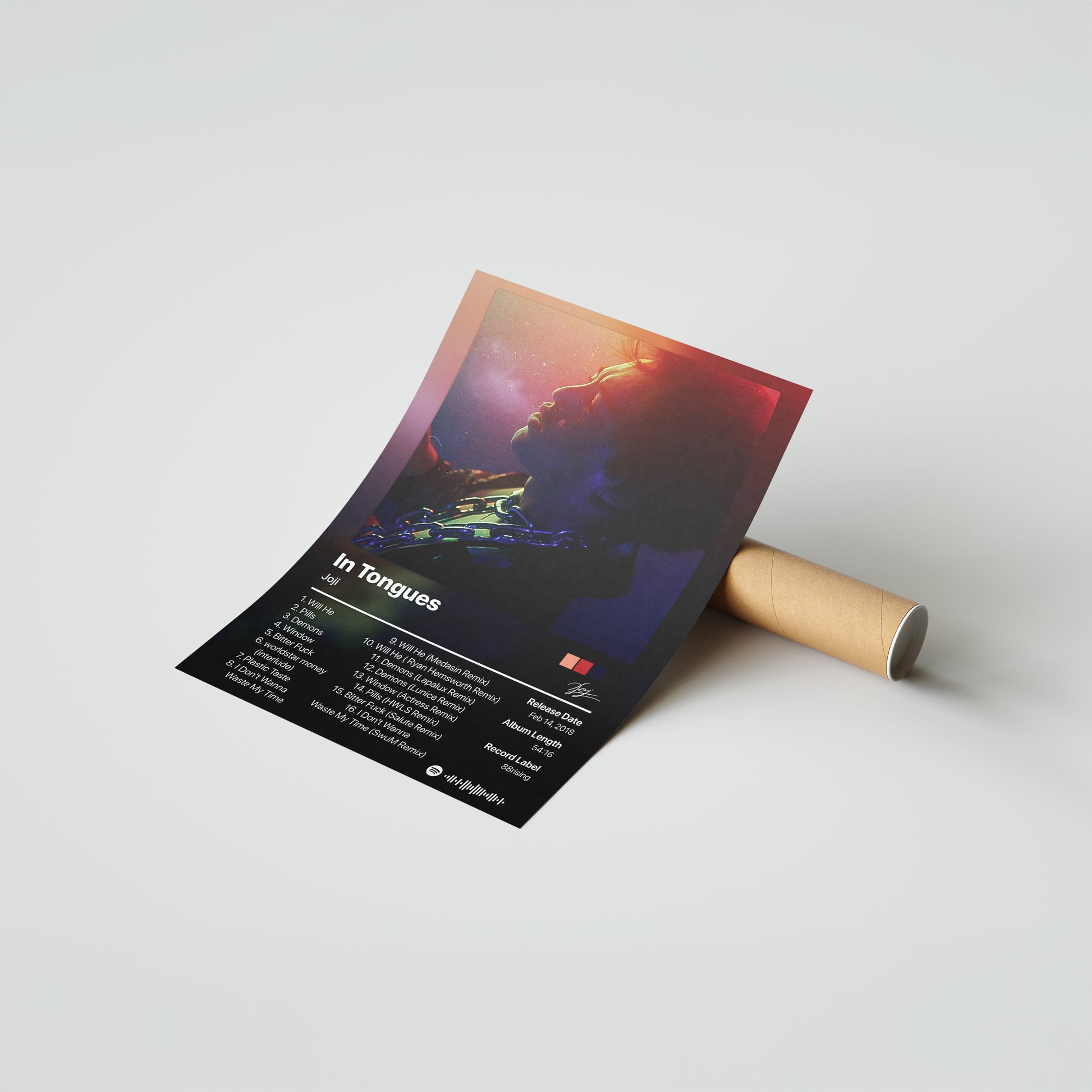 Joji In Tongues (Deluxe) Album Poster