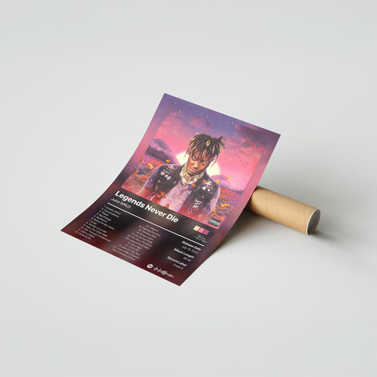 Juice WRLD Legends Never Die Album Poster