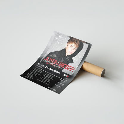 Justin Bieber Under The Mistletoe Album Poster