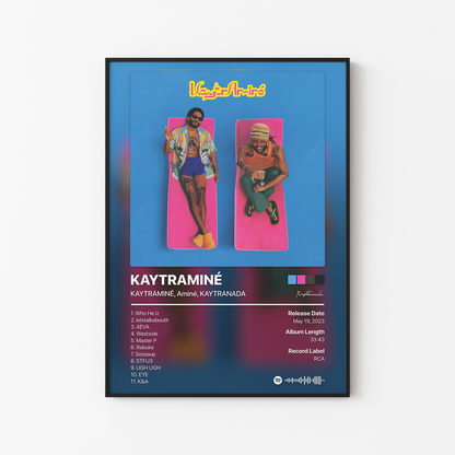 KAYTRANADA KAYTRAMINÉ Album Poster