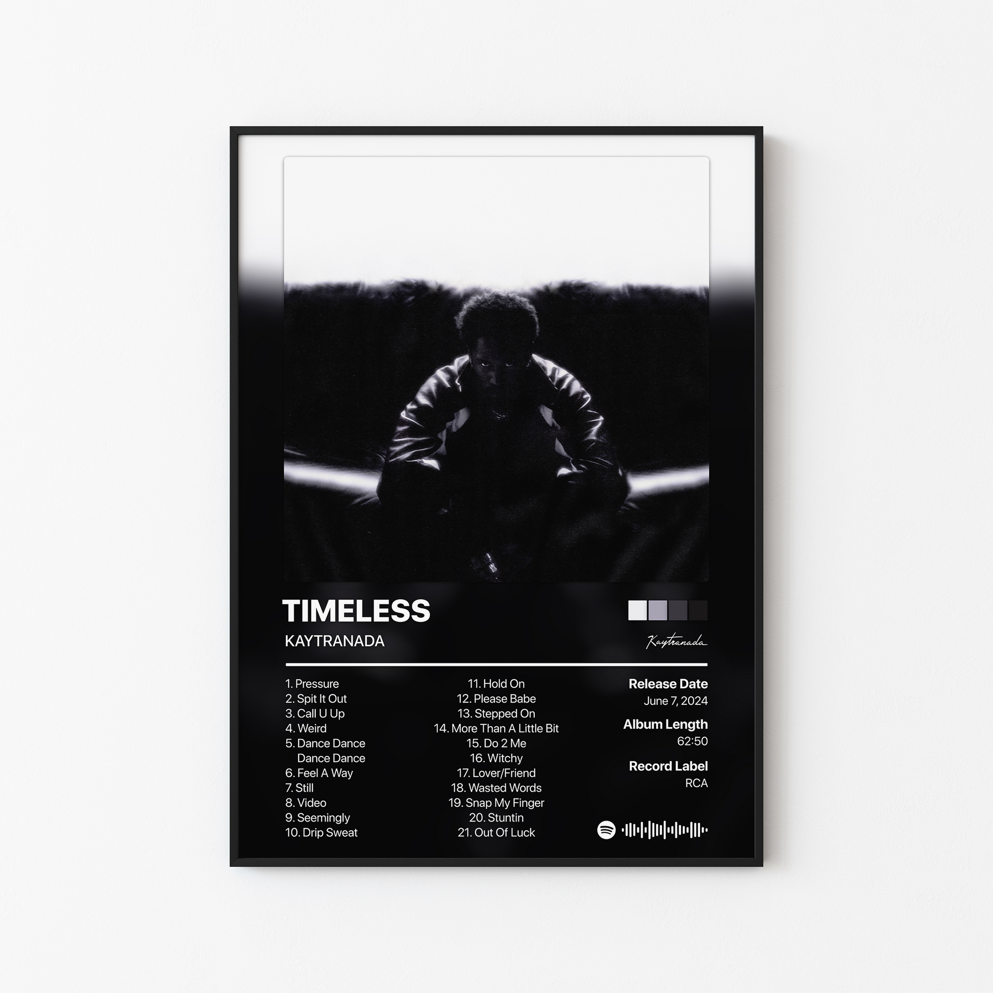 KAYTRANADA TIMELESS Album Poster