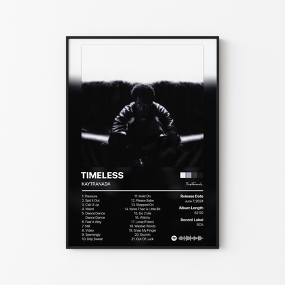 KAYTRANADA TIMELESS Album Poster
