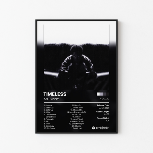 KAYTRANADA TIMELESS Album Poster