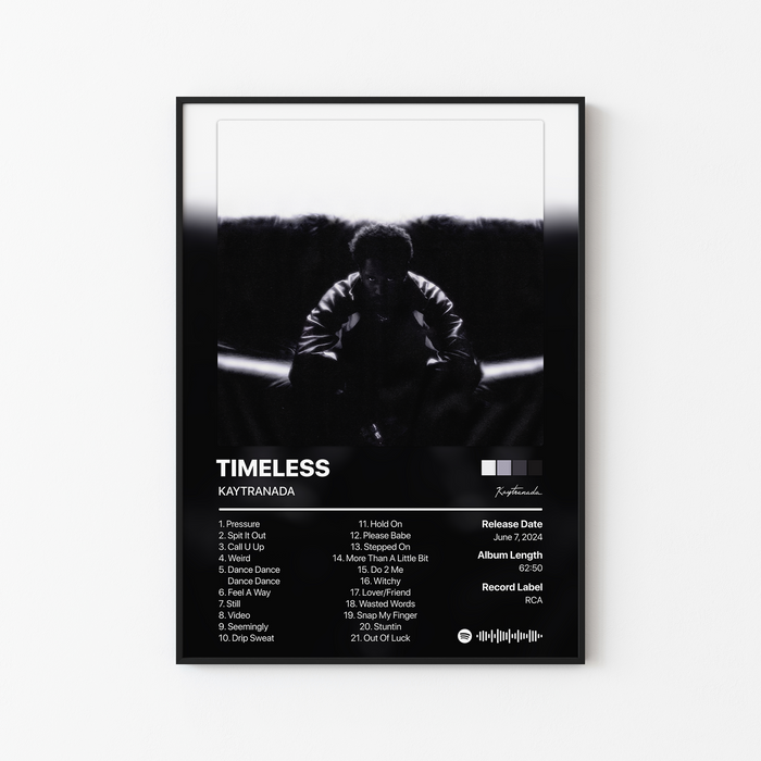 KAYTRANADA TIMELESS Album Poster