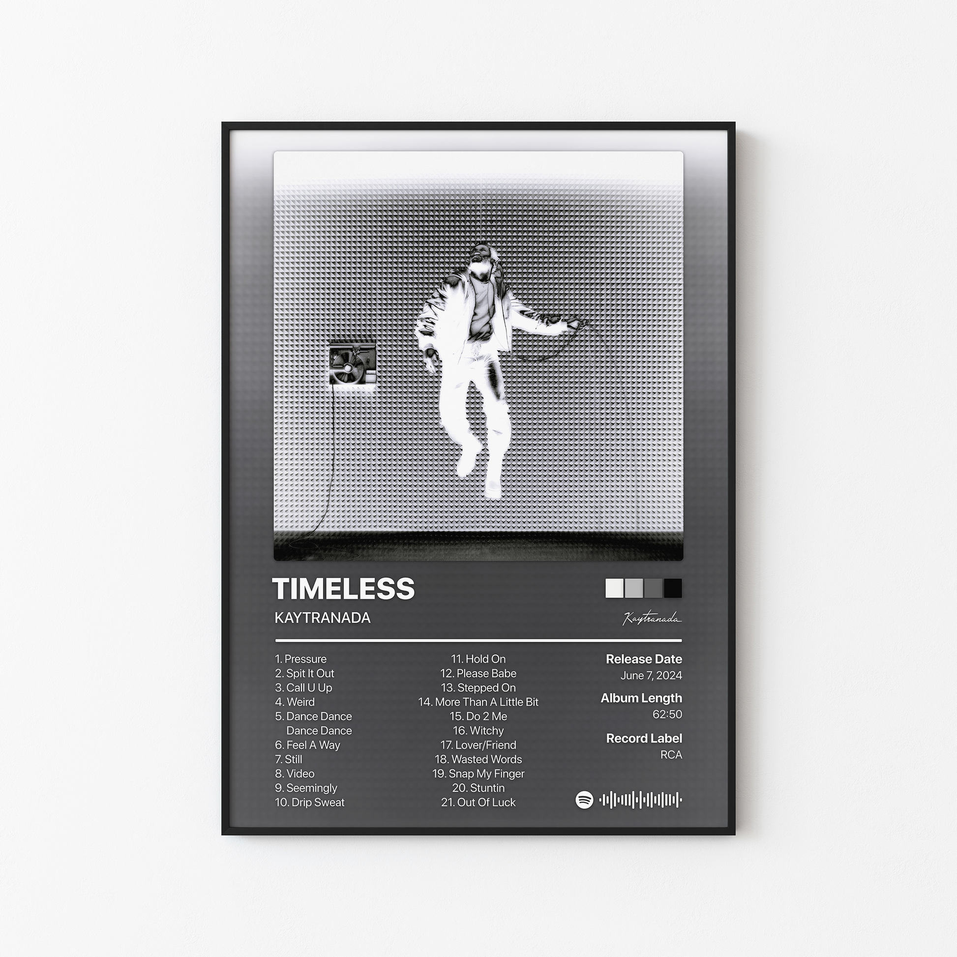 KAYTRANADA TIMELESS Album Poster
